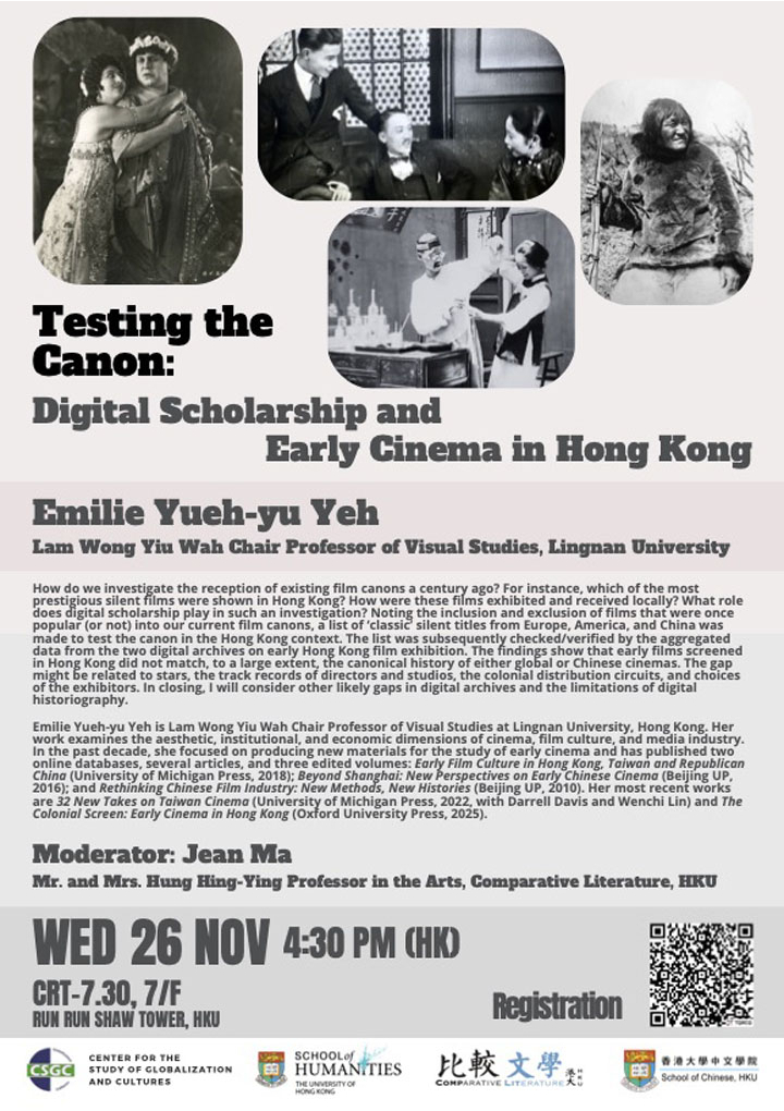 Testing the Canon: Digital Scholarship and Early Cinema in Hong Kong